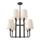Alora Lighting - Plisse Chandelier - CH628830MBOP | Montreal Lighting & Hardware