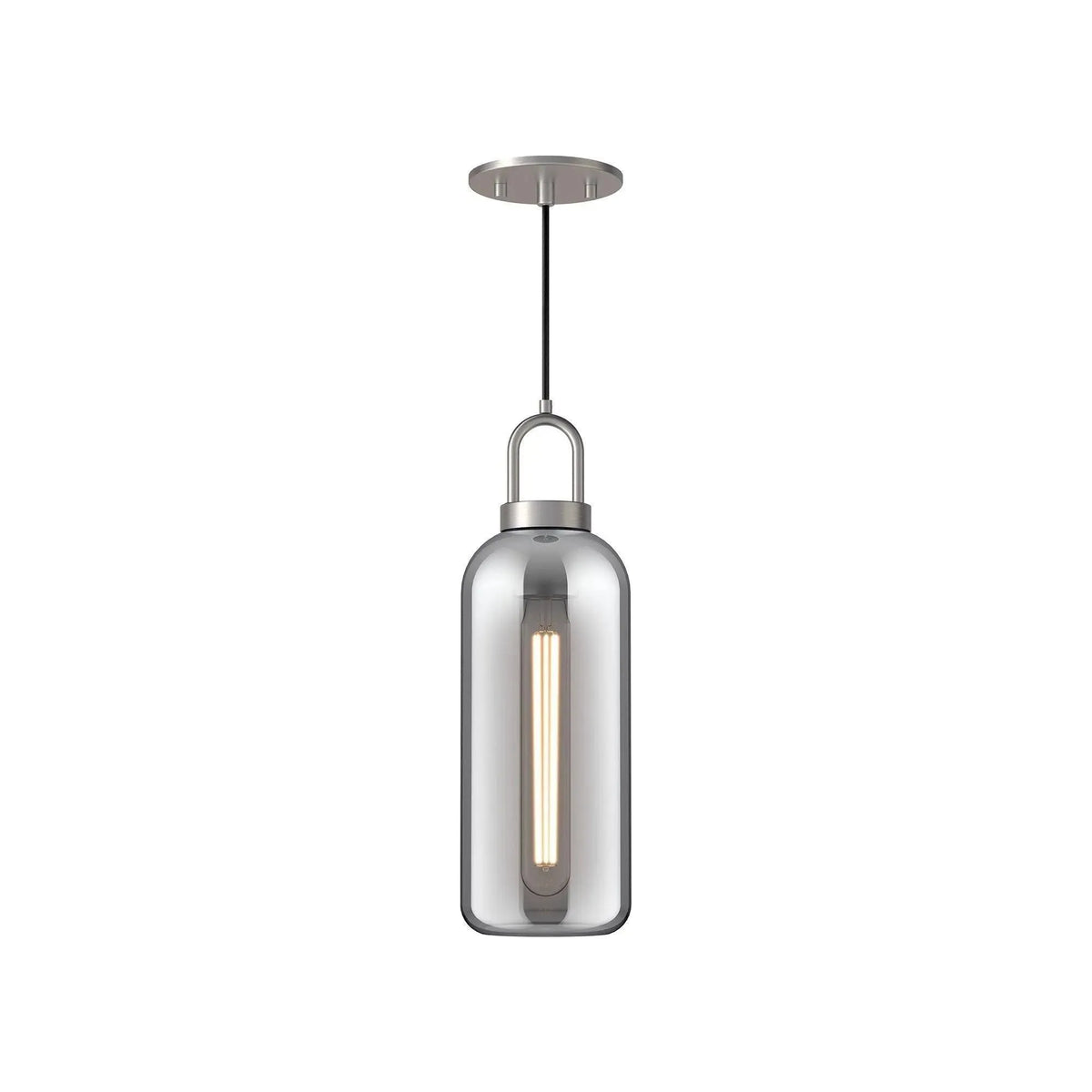 Alora Lighting - Soji Cylinder Pendant - PD401505BNSM | Montreal Lighting & Hardware
