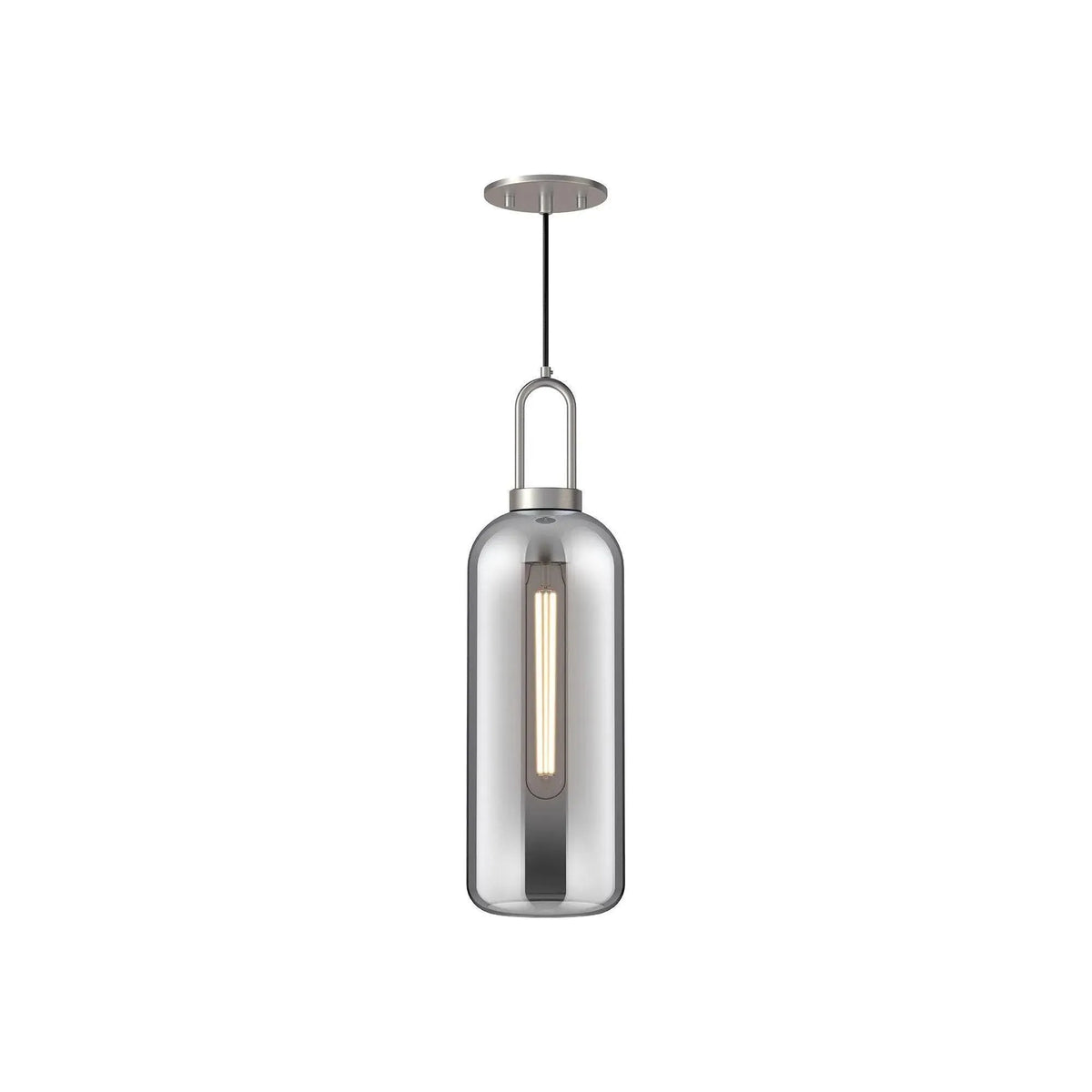 Alora Lighting - Soji Cylinder Pendant - PD401606BNSM | Montreal Lighting & Hardware
