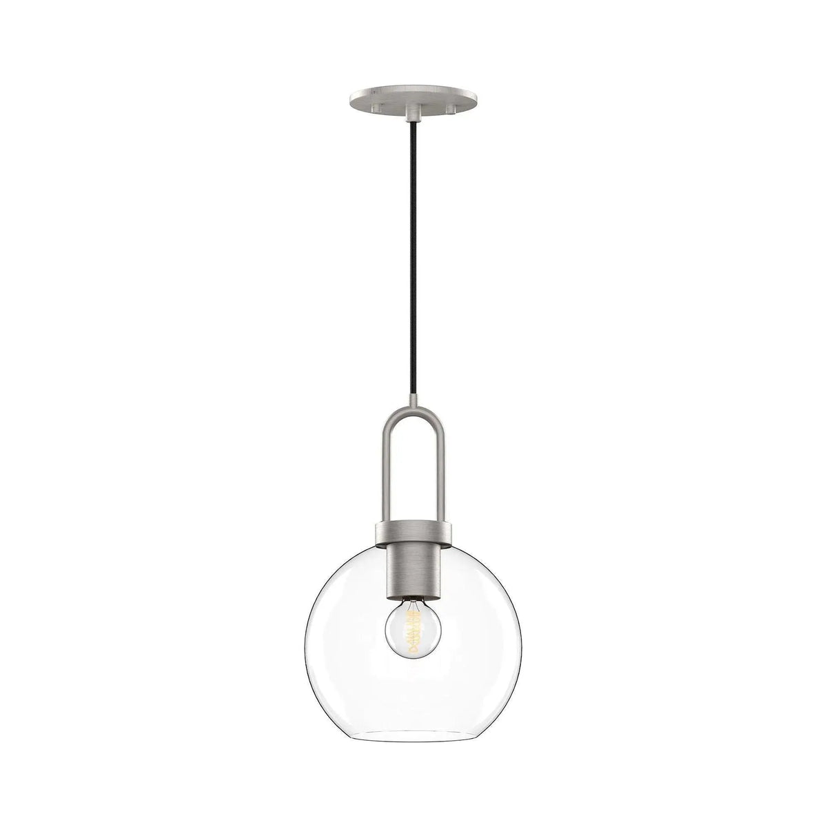 Alora Lighting - Soji Globe Pendant - PD601608BNCL | Montreal Lighting & Hardware