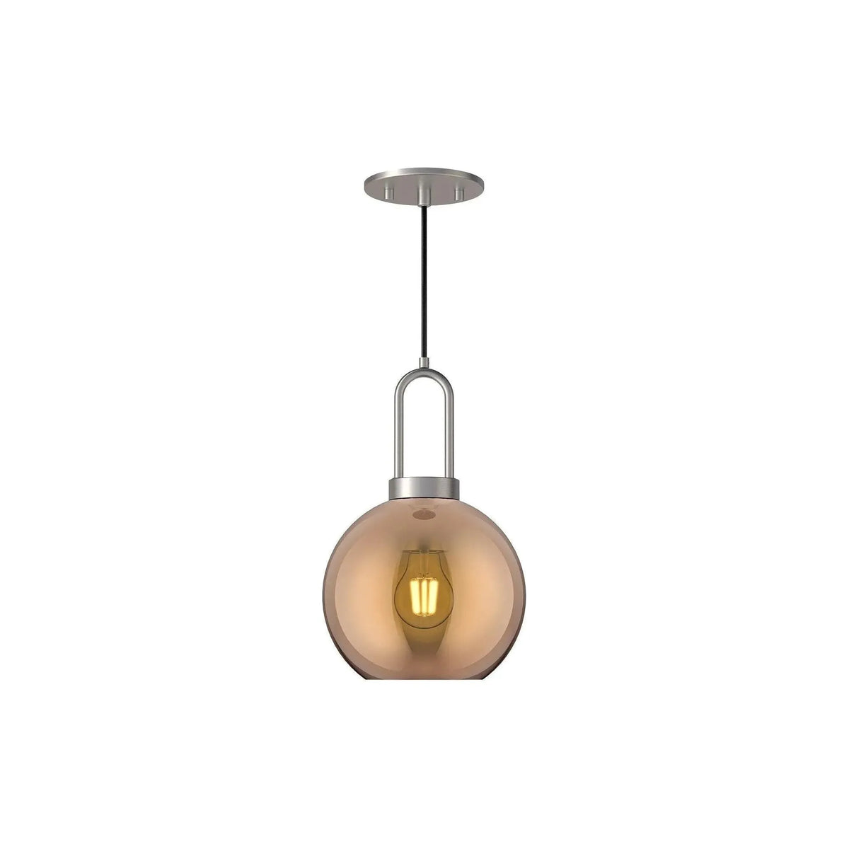 Alora Lighting - Soji Globe Pendant - PD601608BNCL | Montreal Lighting & Hardware
