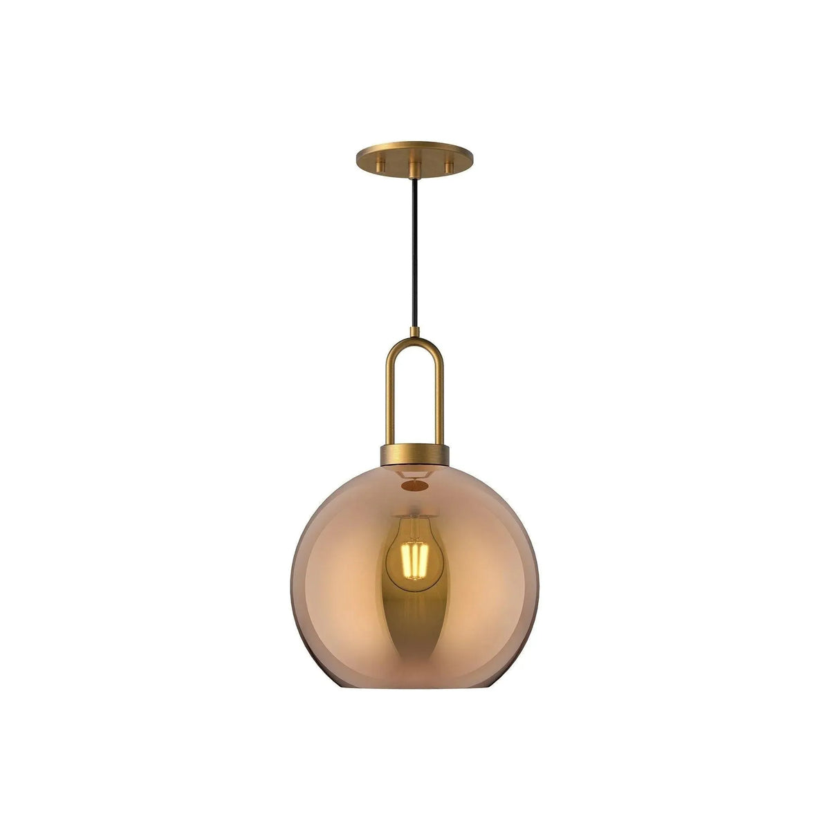 Alora Lighting - Soji Globe Pendant - PD601710AGCP | Montreal Lighting & Hardware