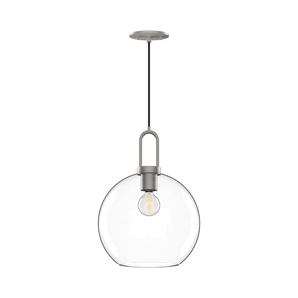 Alora Lighting - Soji Globe Pendant - PD601710BNCL | Montreal Lighting & Hardware