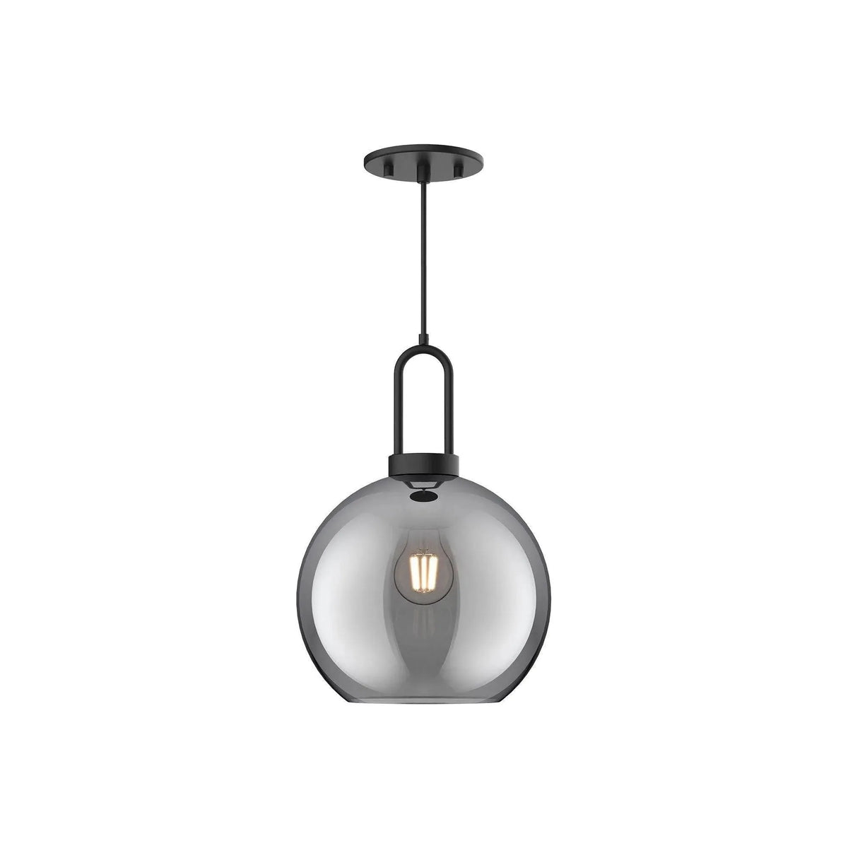 Alora Lighting - Soji Globe Pendant - PD601710MBSM | Montreal Lighting & Hardware