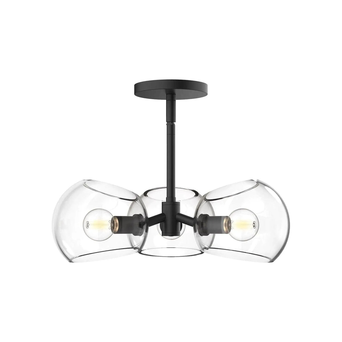 Alora Lighting - Willow Pendant - PD548315MBCL | Montreal Lighting & Hardware