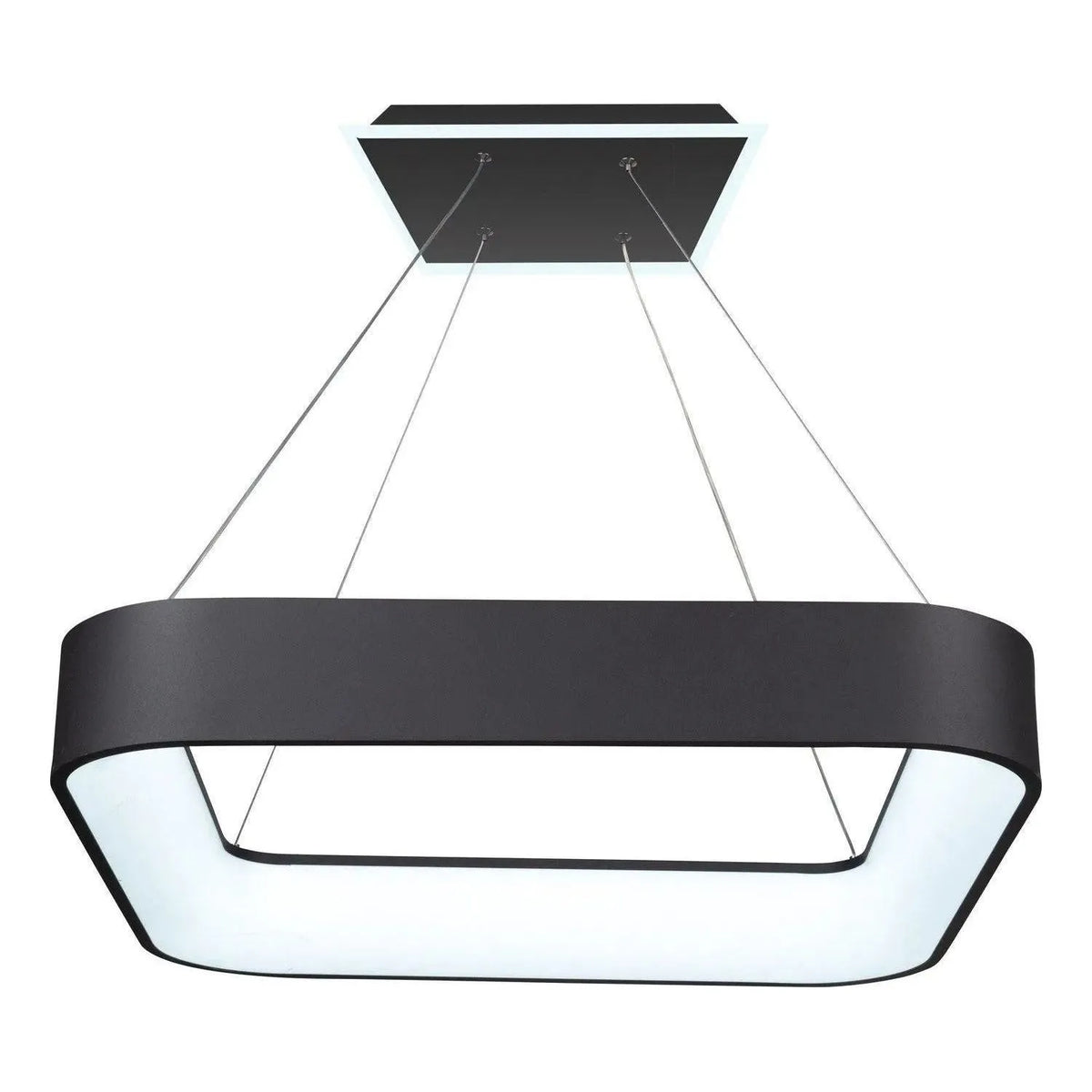 Artcraft Lighting - Lazio LED Rectangular Chandelier - BT2021BK | Montreal Lighting & Hardware