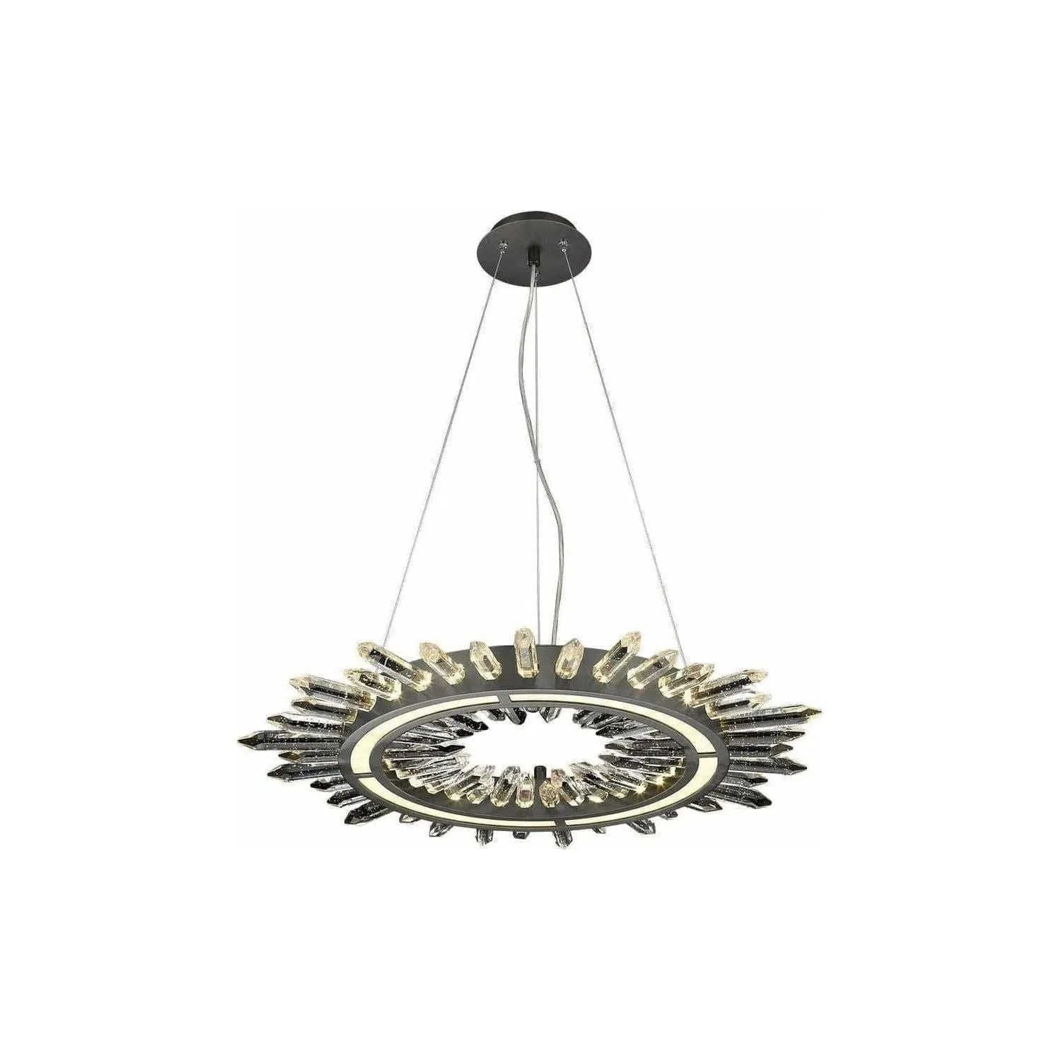 Avenue Lighting - Aspen LED Chandelier - HF3027-BB | Montreal Lighting & Hardware
