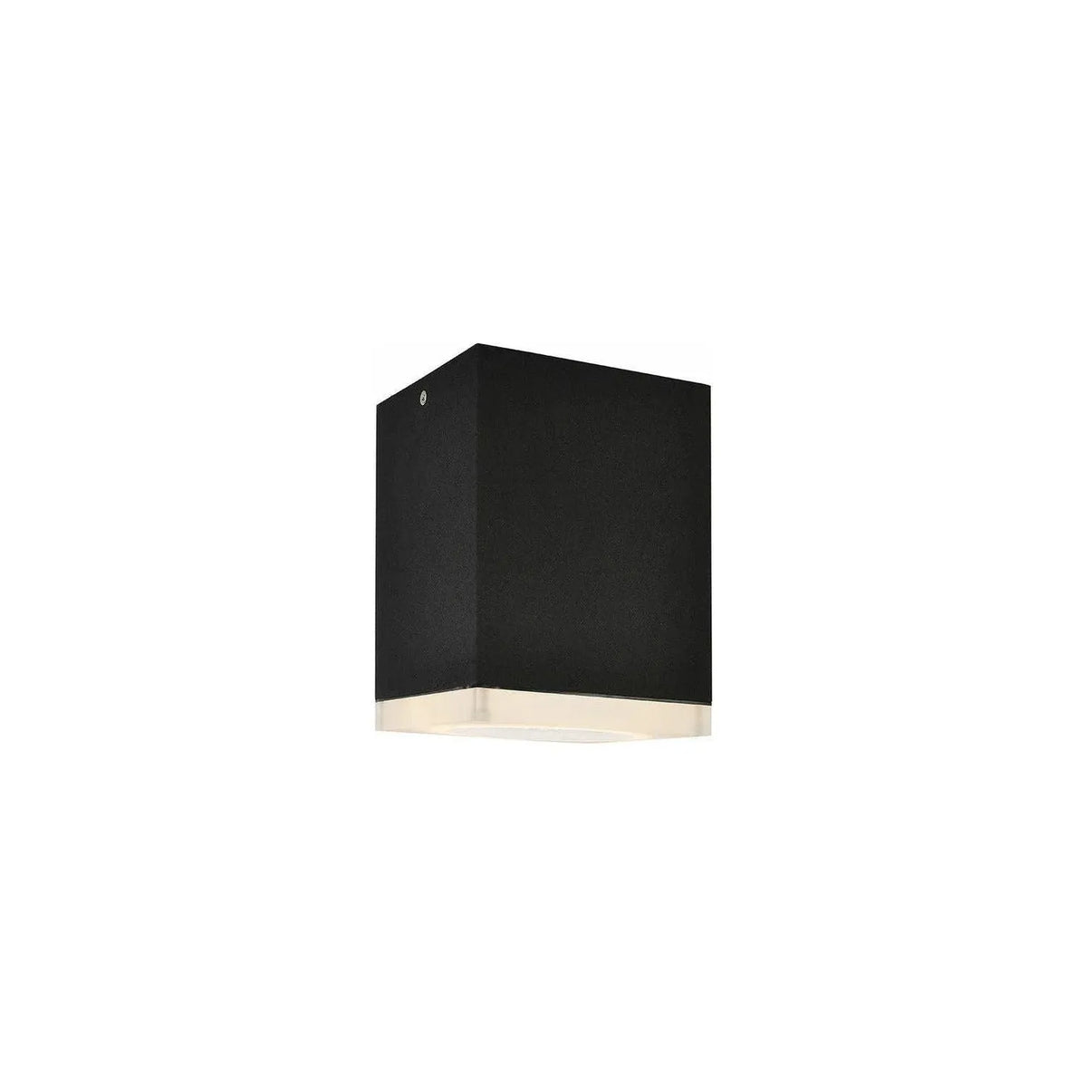 Avenue Lighting - Avenue Outdoor LED Outdoor Flushmount - AV9889-BLK | Montreal Lighting & Hardware