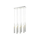 Avenue Lighting - Boa Square Linear Multi Pendant - HF1900-7-BOA-CH | Montreal Lighting & Hardware