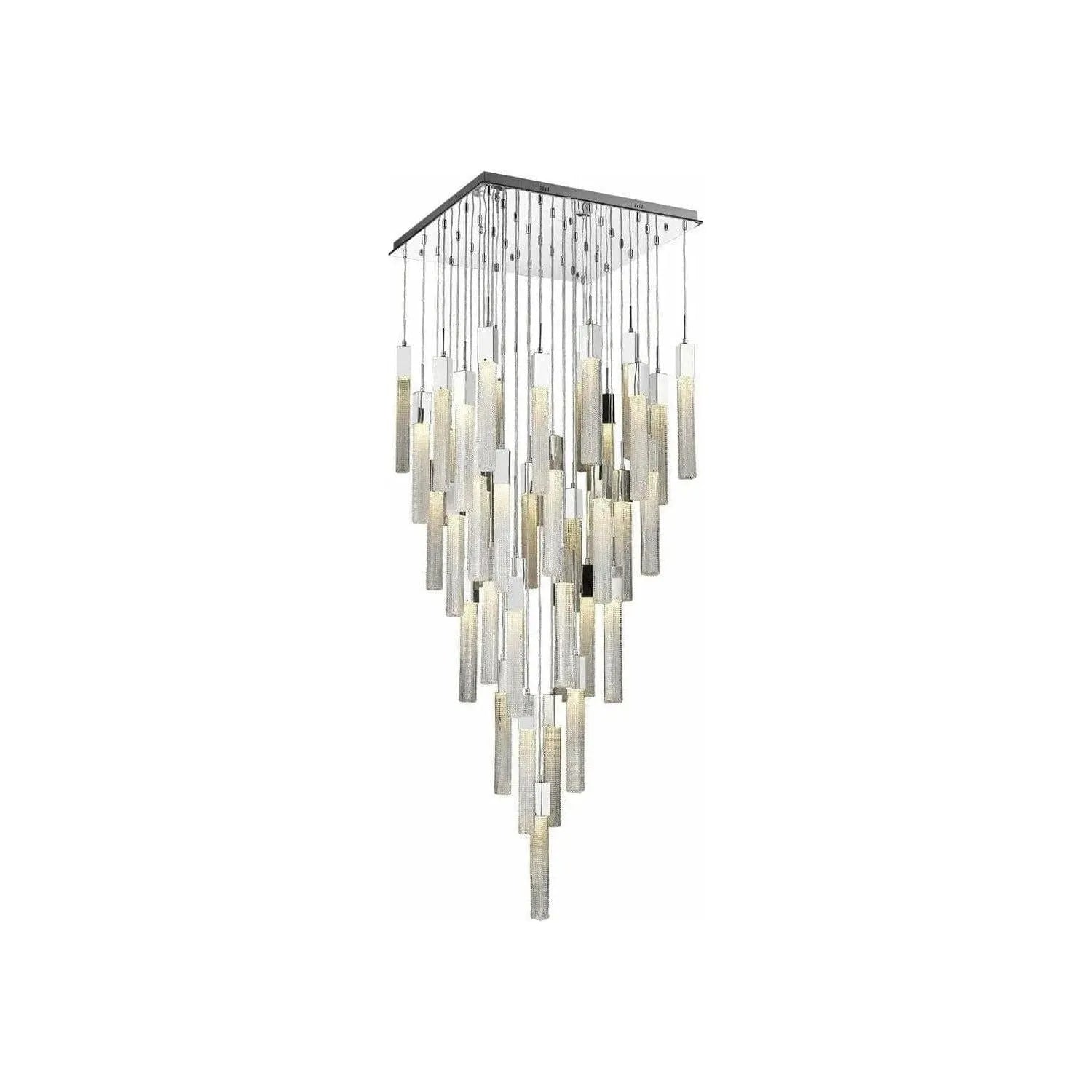 Avenue Lighting - Boa Square Multi Pendant - HF1903-41-BOA-CH | Montreal Lighting & Hardware