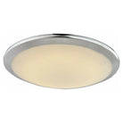 Avenue Lighting - Cermack St. Disc LED Flush Mount - HF1102-CH | Montreal Lighting & Hardware