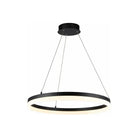 Avenue Lighting - Circa LED Ring Pendant - HF5027-BK | Montreal Lighting & Hardware
