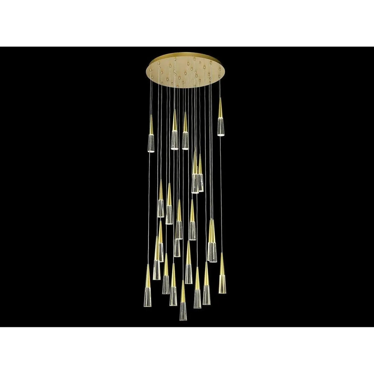 Avenue Lighting - Encino Ave. Multi-Light Pendant - HF7725-BB | Montreal Lighting & Hardware