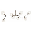 Avenue Lighting - Fairfax Linear Chandelier - HF8088-DBZ | Montreal Lighting & Hardware