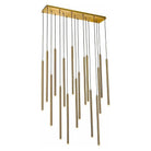 Avenue Lighting - Filmore Ave. Linear Multi Pendant - HF2802-AB | Montreal Lighting & Hardware