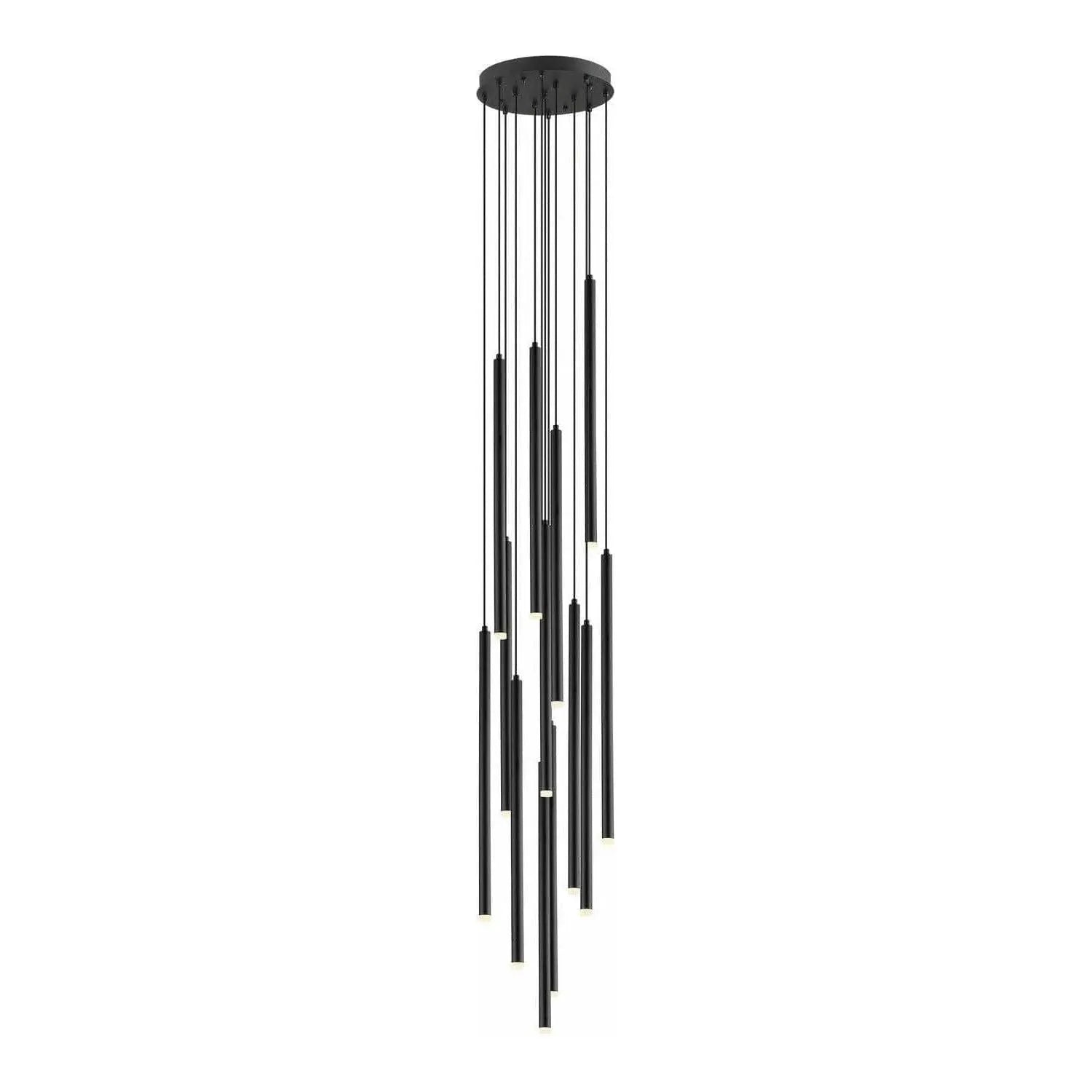 Avenue Lighting - Filmore Ave. Multi Pendant - HF2800-BLK | Montreal Lighting & Hardware