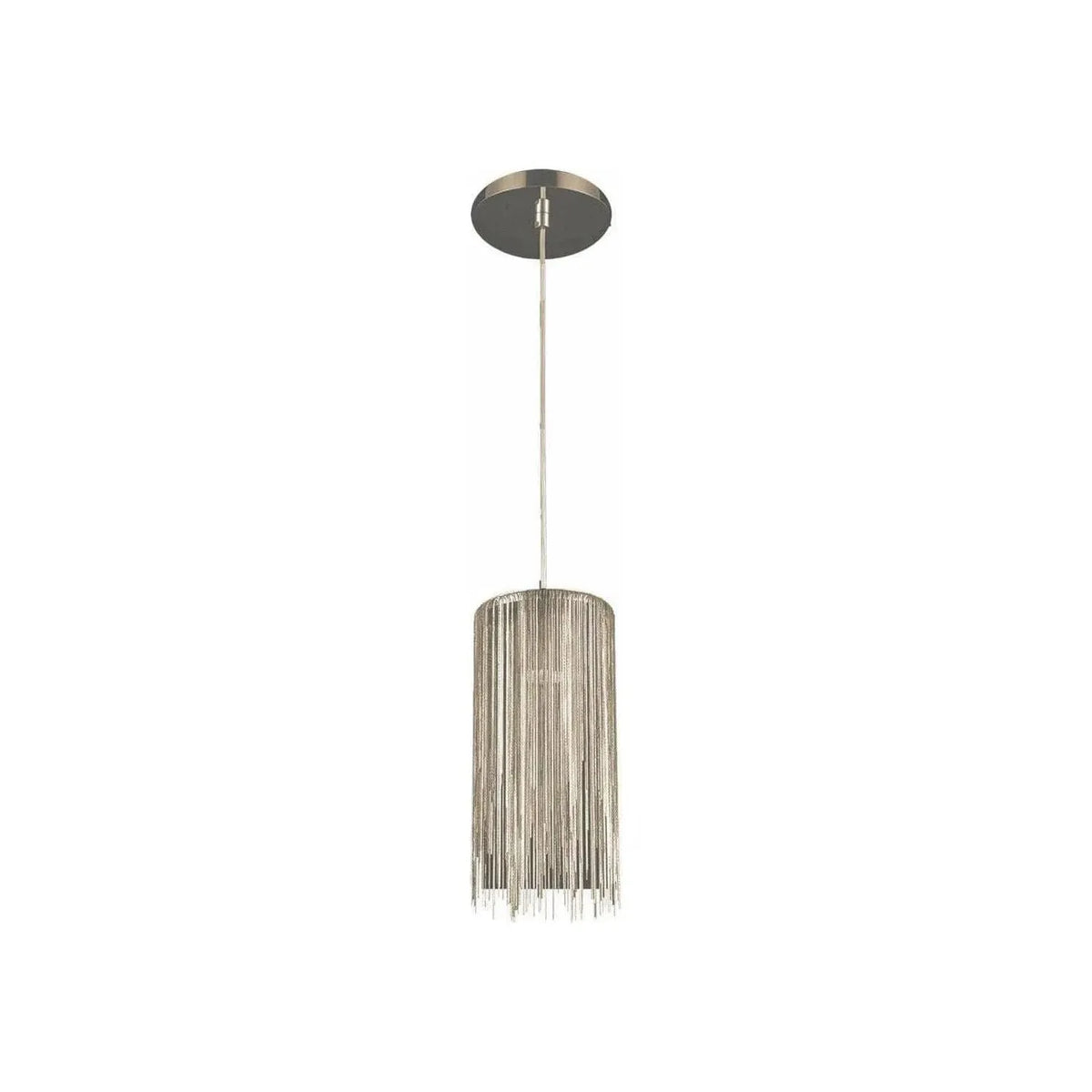 Avenue Lighting - Fountain Ave Round Mini Pendant - HF1205-CH | Montreal Lighting & Hardware