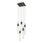 Avenue Lighting - Glacier 5 Pendant - HF1900-5-GL-BK-C | Montreal Lighting & Hardware
