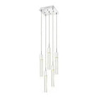 Avenue Lighting - Glacier 5 Pendant - HF1900-5-GL-CH-C | Montreal Lighting & Hardware