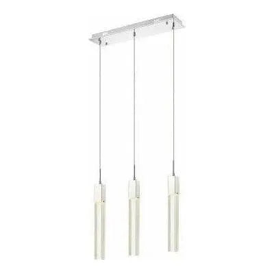 Avenue Lighting - Glacier Linear Multi Pendant - HF1900-3-GL-CH-C | Montreal Lighting & Hardware