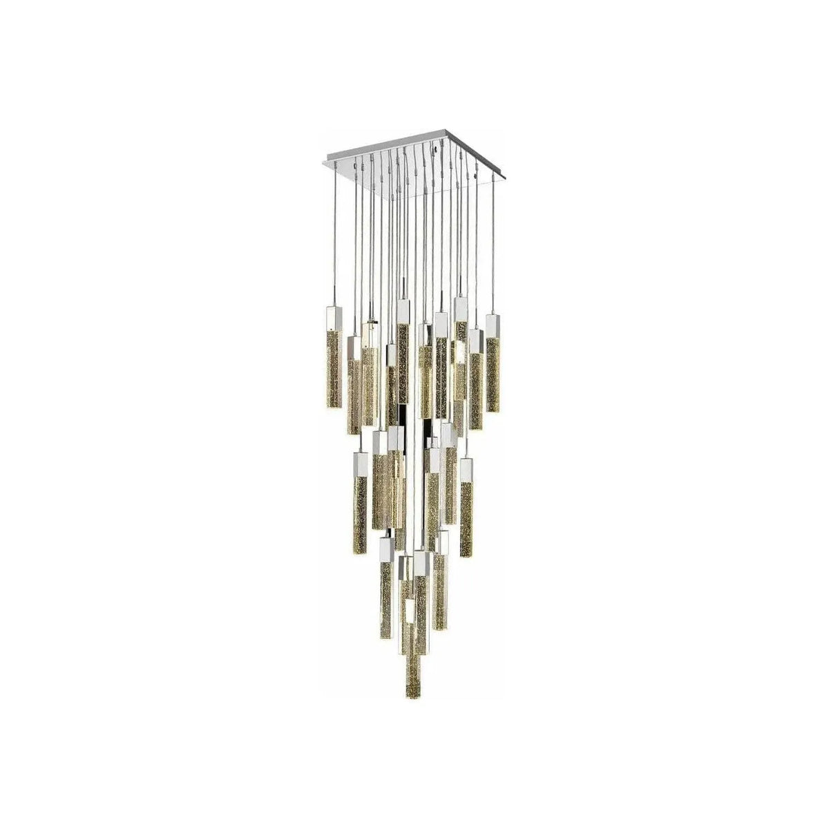 Avenue Lighting - Glacier Multi Pendant - HF1904-25-GL-CH | Montreal Lighting & Hardware