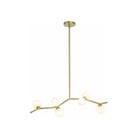 Avenue Lighting - Hampton Linear Chandelier - HF4806-WHT | Montreal Lighting & Hardware