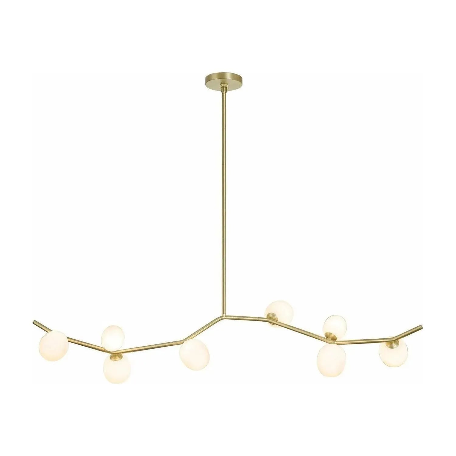 Avenue Lighting - Hampton Linear Chandelier - HF4808-CLR | Montreal Lighting & Hardware