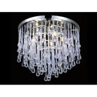 Avenue Lighting - Hollywood Blvd. Flush Mount - HF1803-PN | Montreal Lighting & Hardware