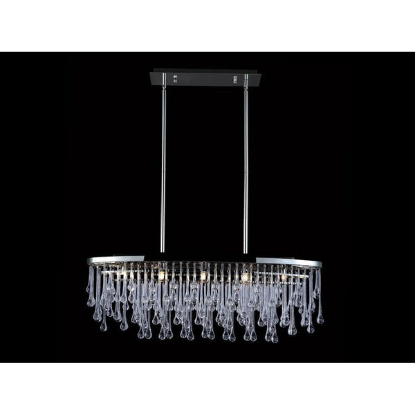 Hollywood Blvd. Oval Chandelier