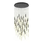 Avenue Lighting - Main St. Multi Pendant - HF2051-FR-BK | Montreal Lighting & Hardware