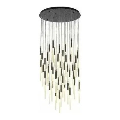 Avenue Lighting - Main St. Multi Pendant - HF2051-FR-BK | Montreal Lighting & Hardware