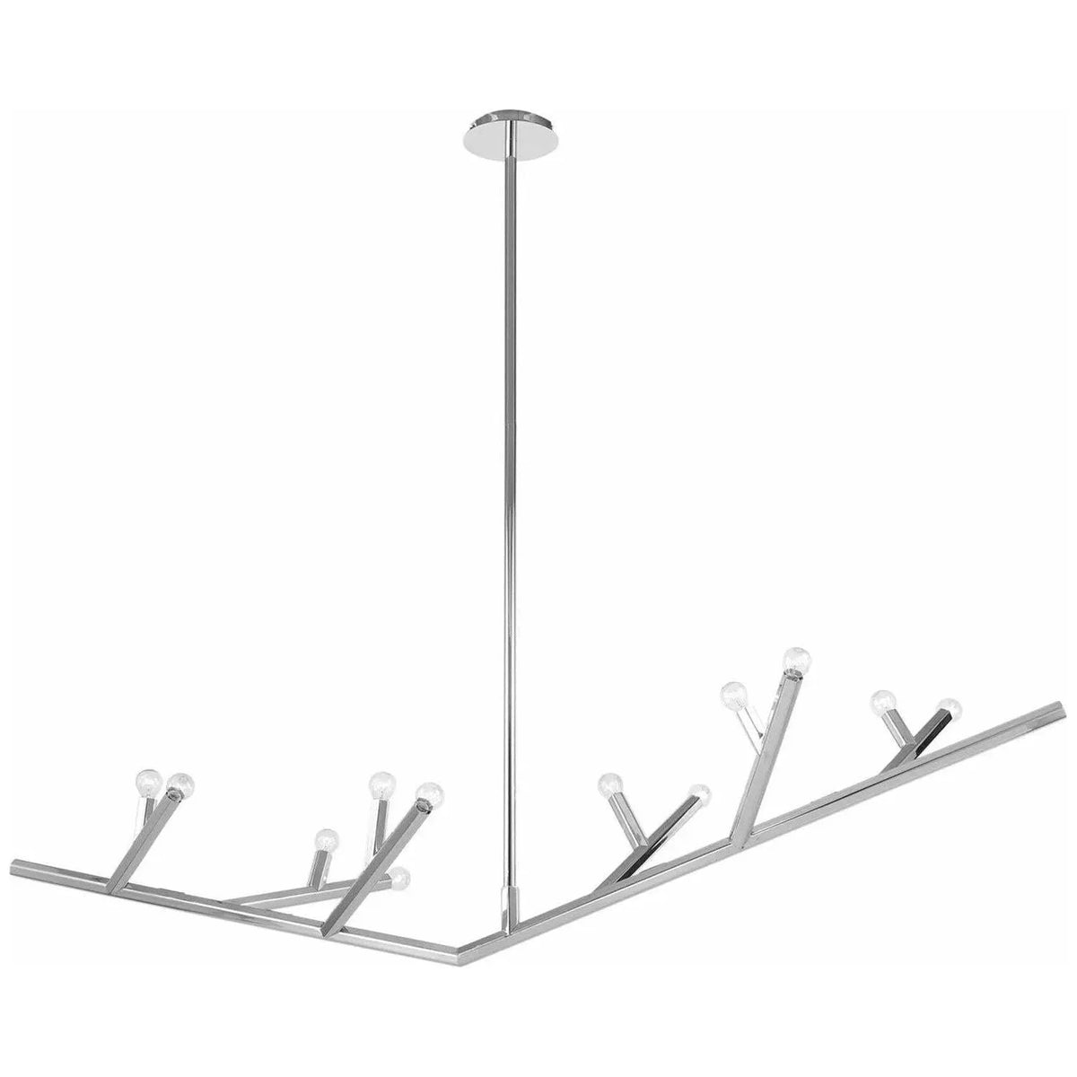 Avenue Lighting - Oaks Linear Pendant - HF8812-PN | Montreal Lighting & Hardware