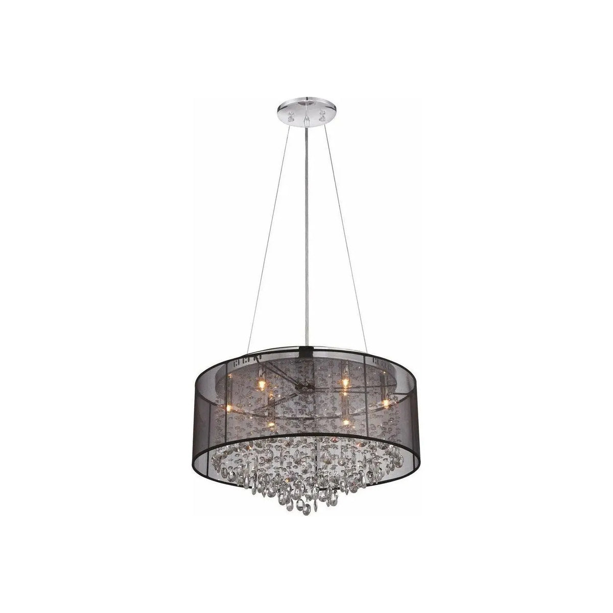 Avenue Lighting - Riverside Dr. Dual Mount/Flush & Hanging - HF1505-BLK | Montreal Lighting & Hardware