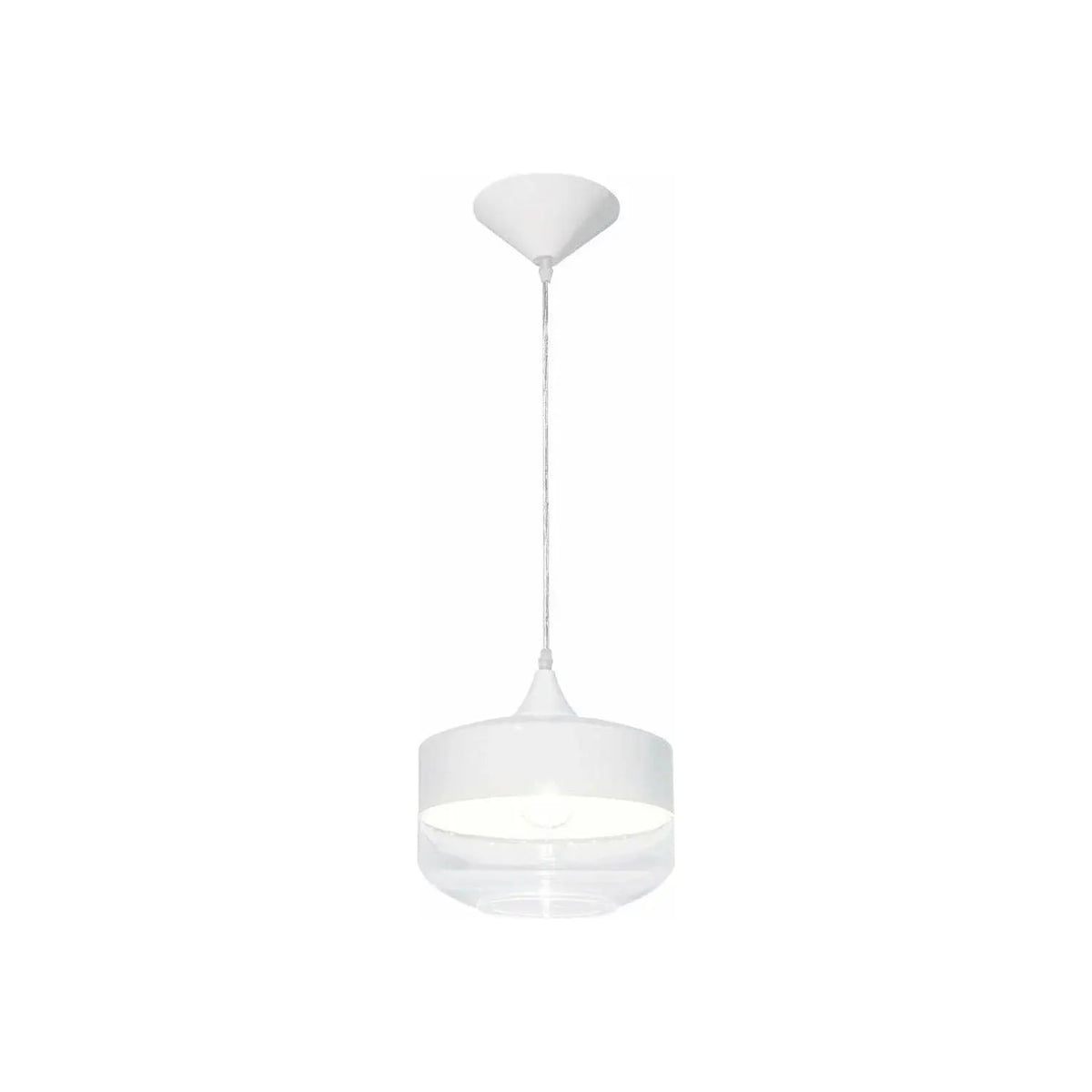 Avenue Lighting - Robertson Blvd. Wide Pendant - HF9113-WHT | Montreal Lighting & Hardware