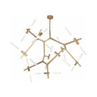 Avenue Lighting - San Vicente Vertical Chandelier - HF8061-20-BB | Montreal Lighting & Hardware