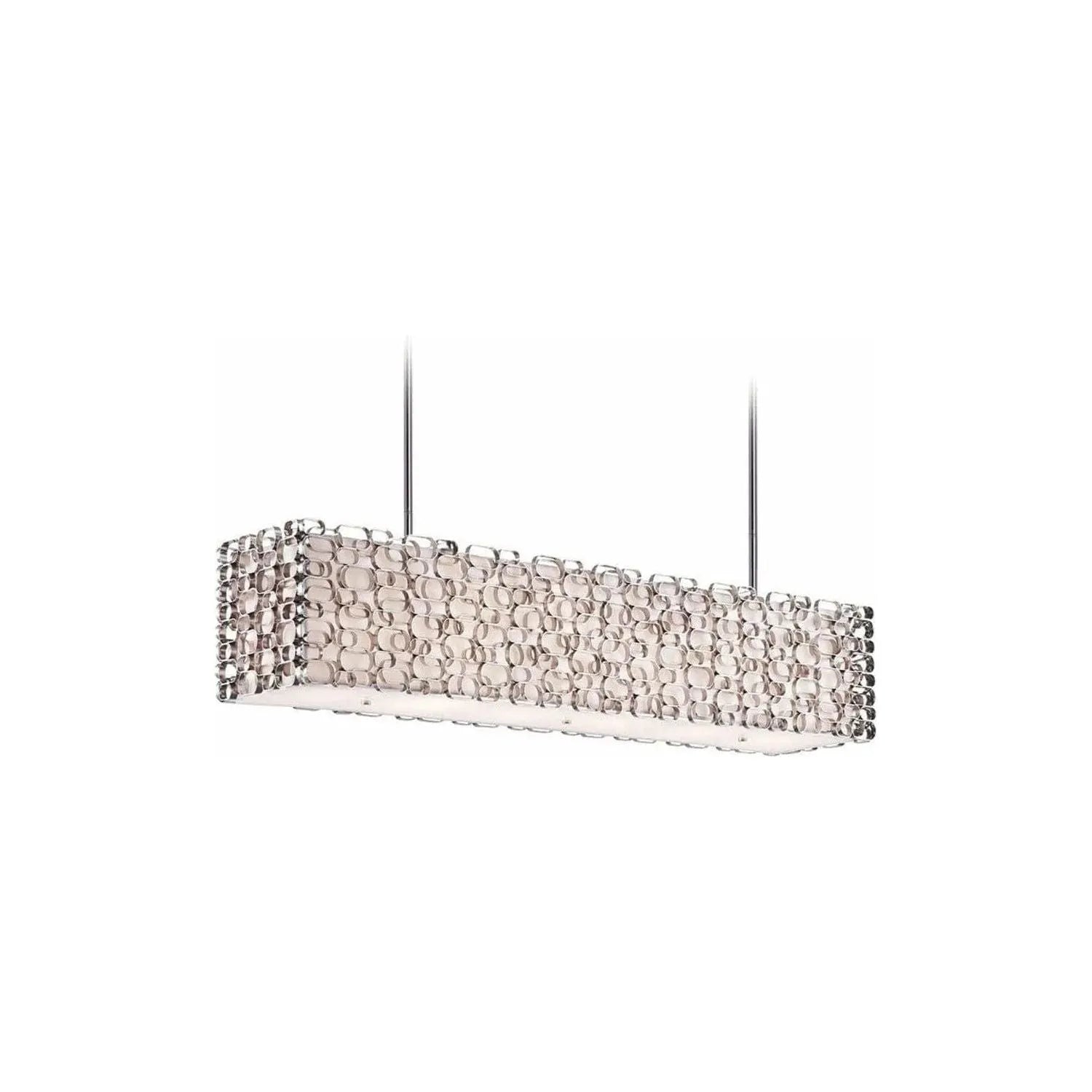 Avenue Lighting - Ventura Blvd. Linear Chandelier - HF1700-PN | Montreal Lighting & Hardware
