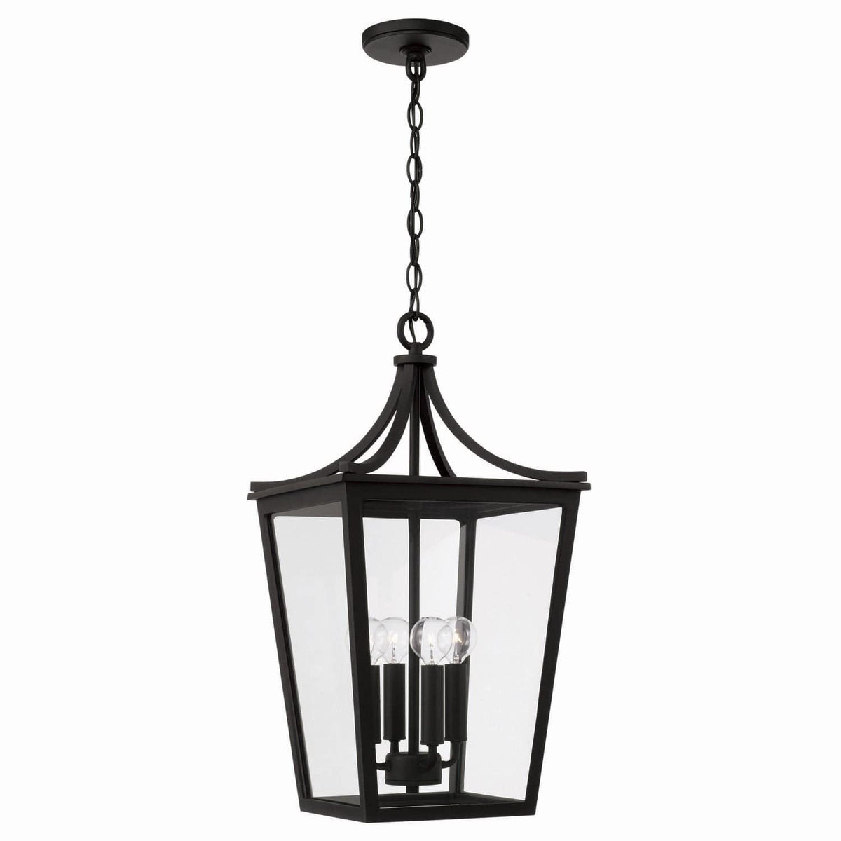 Capital Lighting Fixture Company - Adair Outdoor Hanging Lantern - 947942BK | Montreal Lighting & Hardware