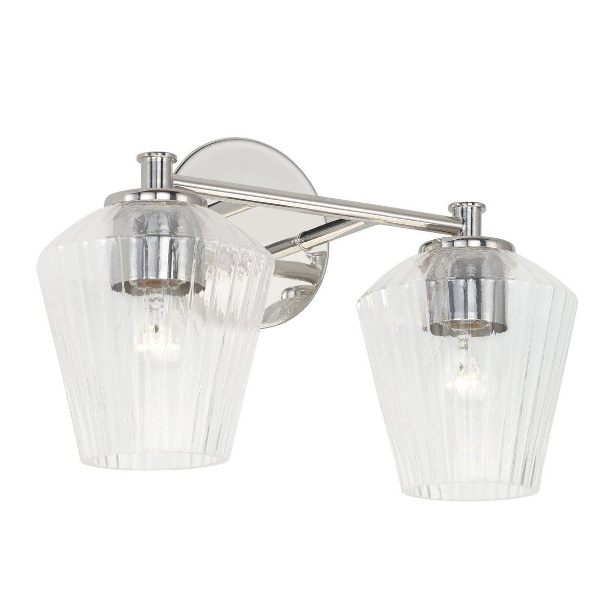 Capital Lighting Fixture Company - Beau Vanity - 141421PN-507 | Montreal Lighting & Hardware
