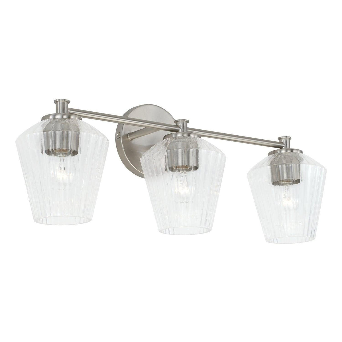 Capital Lighting Fixture Company - Beau Vanity - 141431BN-507 | Montreal Lighting & Hardware