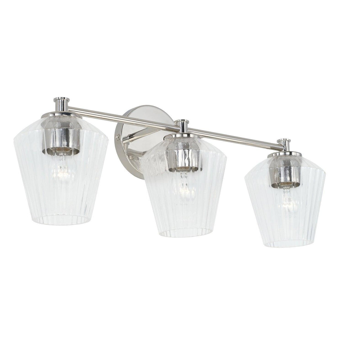 Capital Lighting Fixture Company - Beau Vanity - 141431PN-507 | Montreal Lighting & Hardware