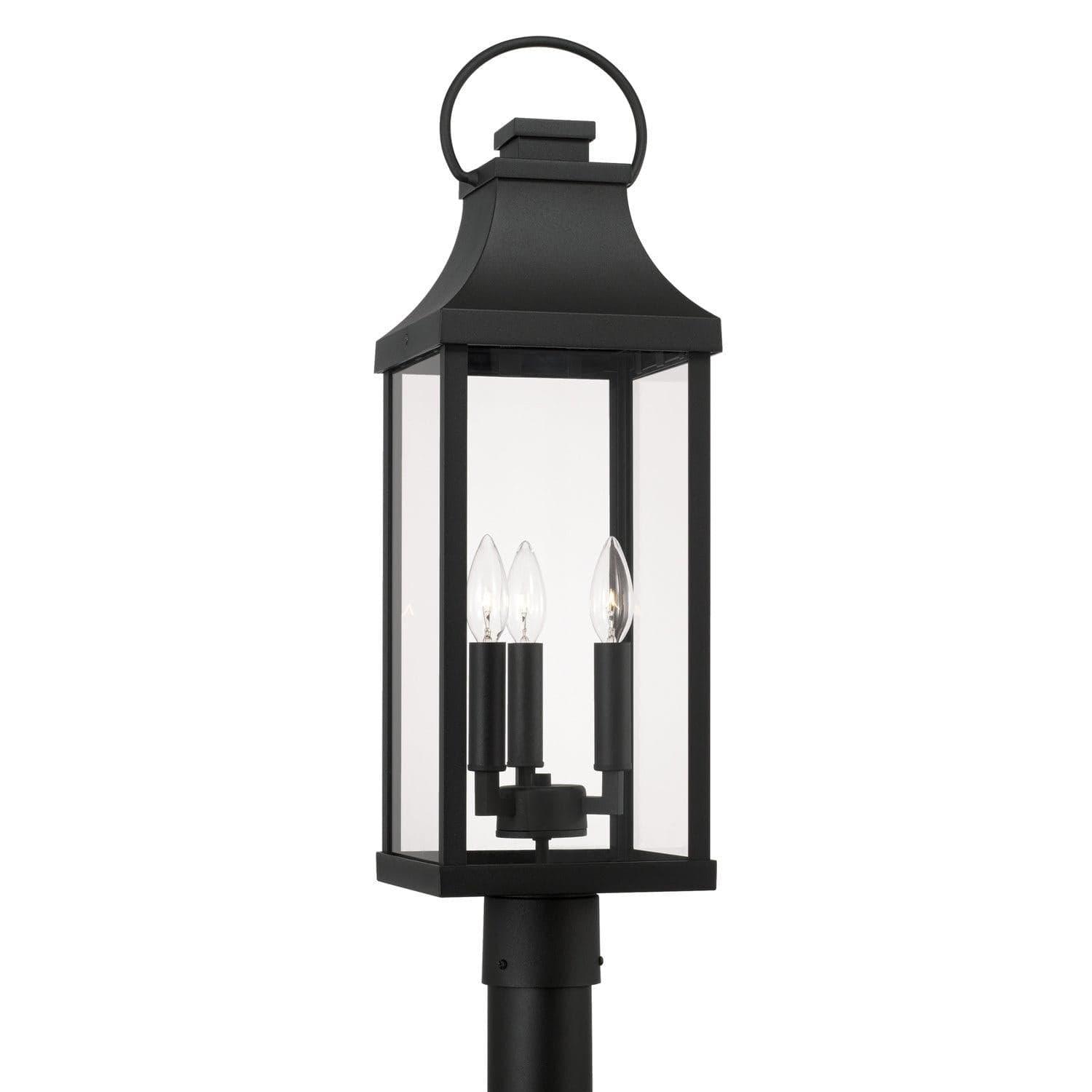 Capital Lighting Fixture Company - Bradford Outdoor Post Lantern - 946432BK | Montreal Lighting & Hardware