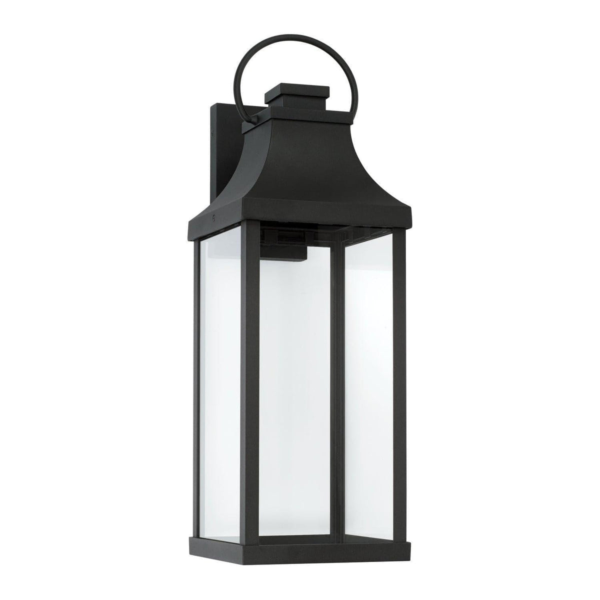 Capital Lighting Fixture Company - Bradford Outdoor Wall Lantern - 946431BK-GL | Montreal Lighting & Hardware
