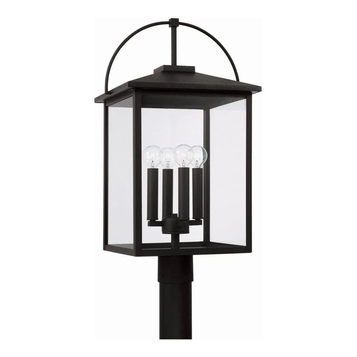 Capital Lighting Fixture Company - Bryson Outdoor Post Lantern - 948043BK | Montreal Lighting & Hardware