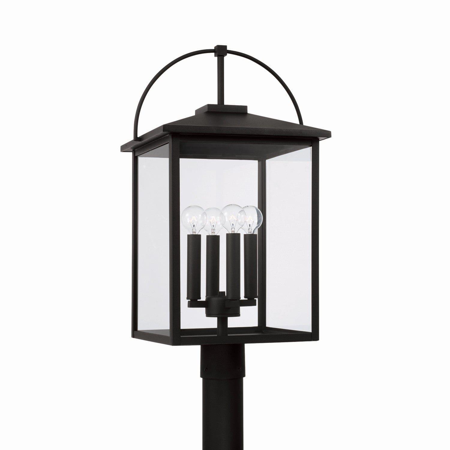 Capital Lighting Fixture Company - Bryson Outdoor Post Lantern - 948043BK | Montreal Lighting & Hardware