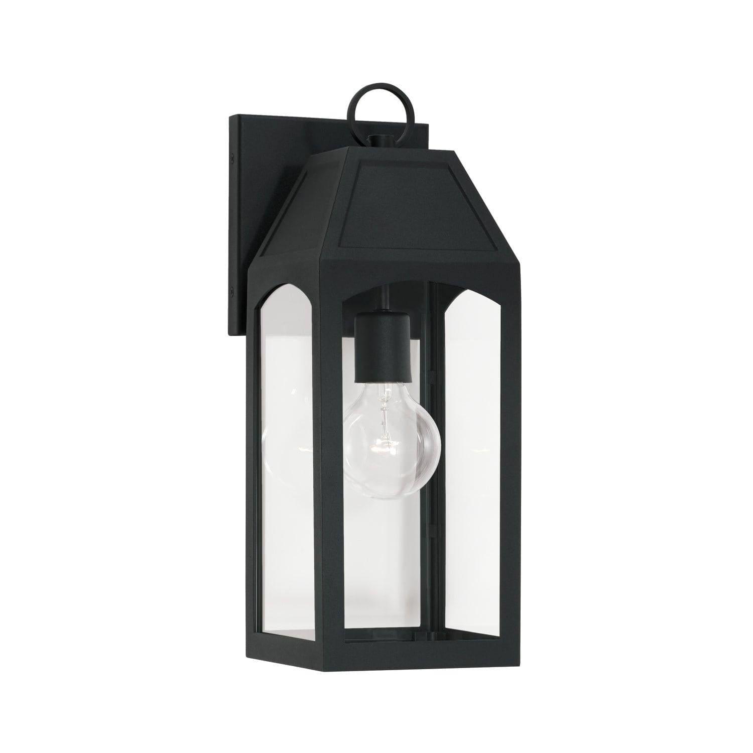 Capital Lighting Fixture Company - Burton Outdoor Wall Lantern - 946311BK | Montreal Lighting & Hardware