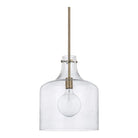 Capital Lighting Fixture Company - Crawford Seeded Glass Pendant - 325712AD | Montreal Lighting & Hardware