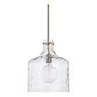 Capital Lighting Fixture Company - Crawford Water Glass Pendant - 325717AD | Montreal Lighting & Hardware