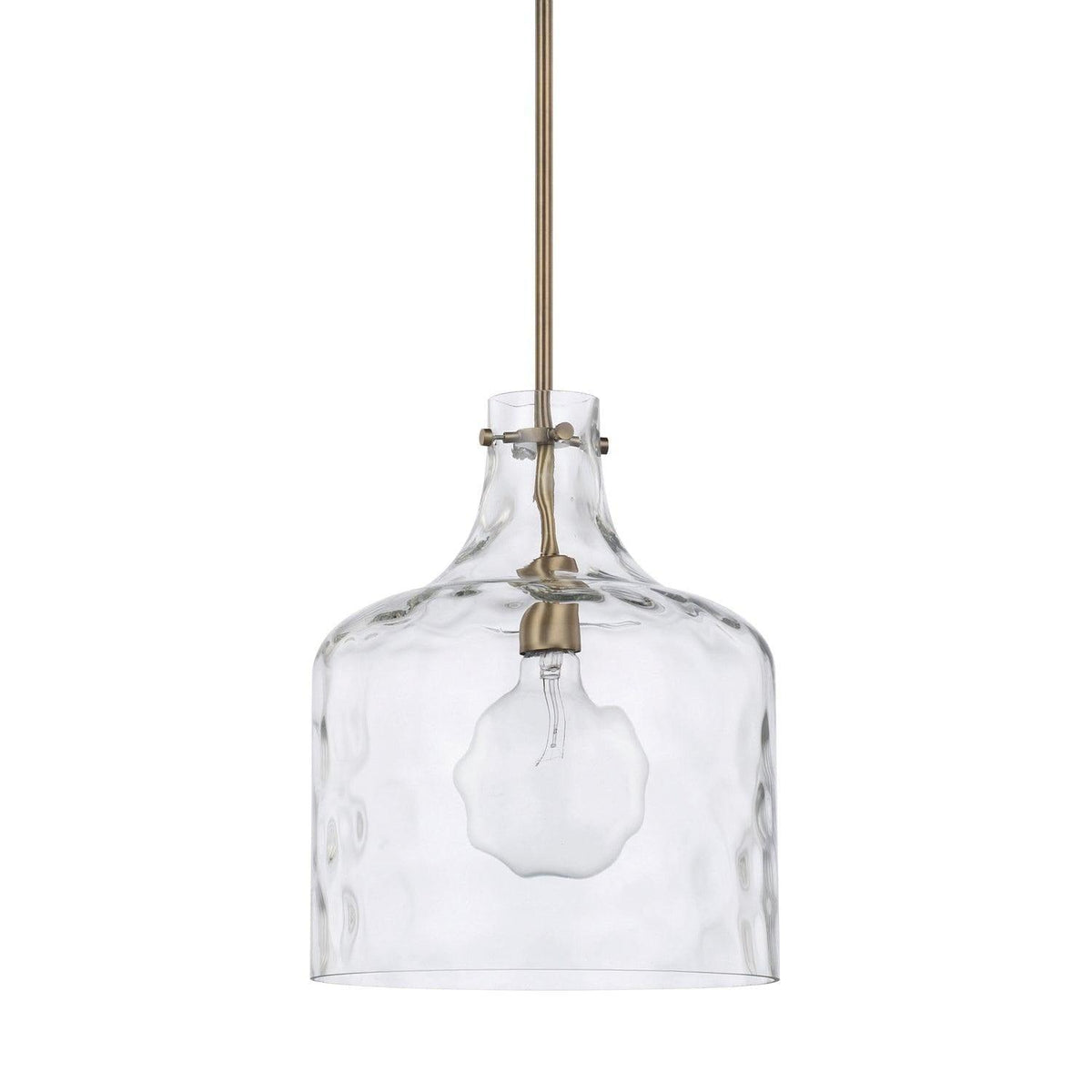 Capital Lighting Fixture Company - Crawford Water Glass Pendant - 325717AD | Montreal Lighting & Hardware