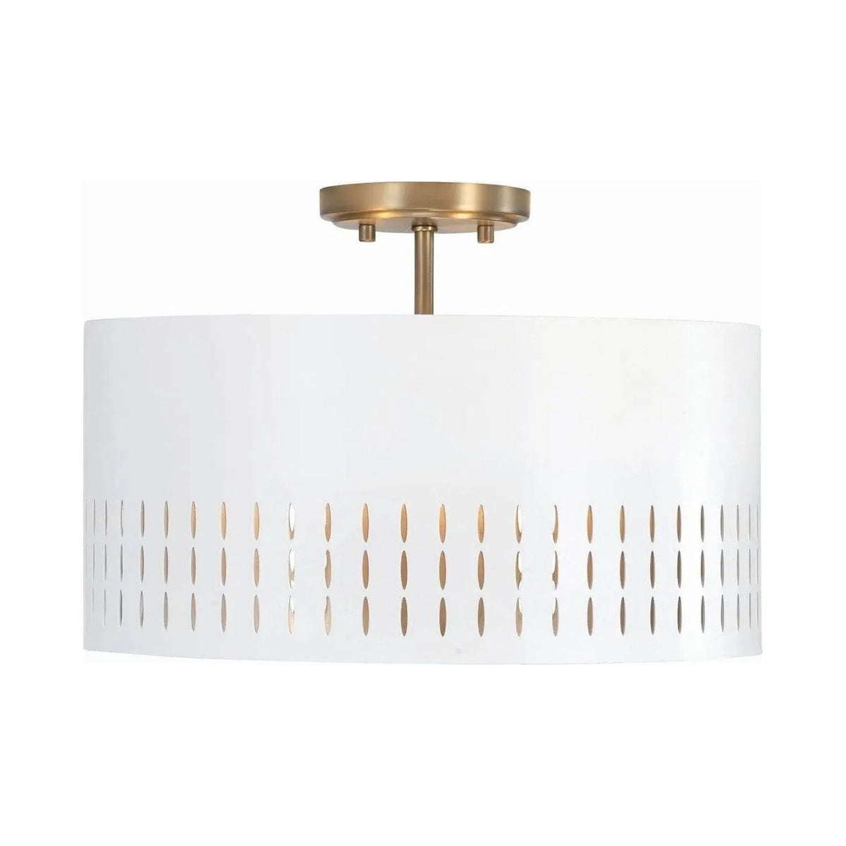 Capital Lighting Fixture Company - Dash Semi-Flush Mount - 250231AW | Montreal Lighting & Hardware
