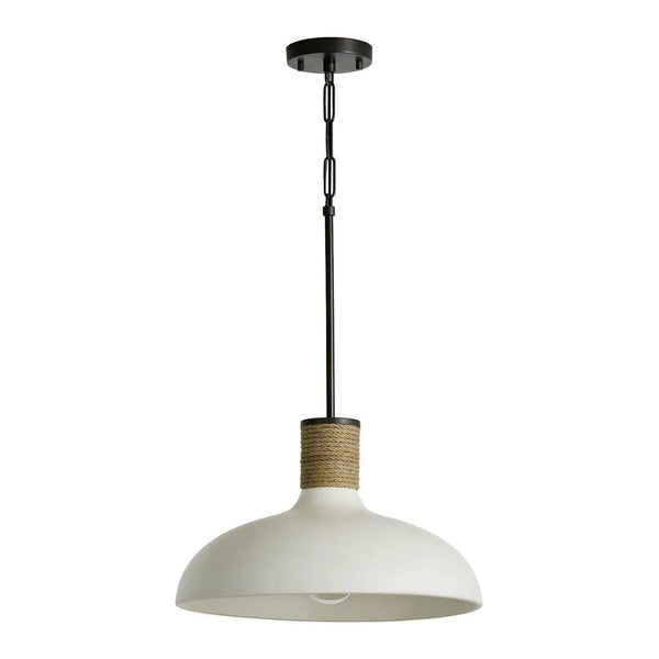 Destin Jute Cloche Pendant